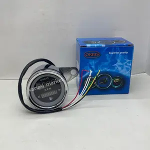 Speedometer Spedo LED Digital Pengukur 2 in 1 Rpm Bensin