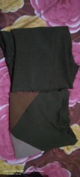 Product Review of db - AURA baju setelan muslim wanita kekinian korean style remaja dewasa crinkle airflow celana panjang atasan 3/4 terbaru 2025 baju set santai Kulot Casual from A**i 1