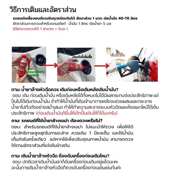 Libitu Upgraded versionสูตรใหม่ประสิทธิภาพสูง น้ำยาล้างหัวฉีด สำหรับรถยนต์ดีเซลและเบนซิน น้ํายาล้างหัวฉีดดีเซล น้ํายาล้างหัวฉีดเบนซิน น้ํายาล้างหัวฉีดมอไซค์