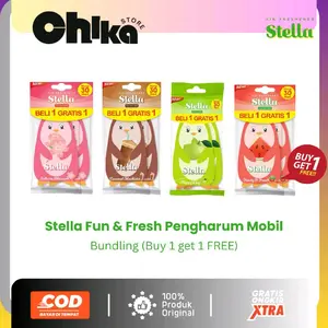 Stella Fun & Fresh Pengharum Mobil - Buy 1 Get 1 FREE!