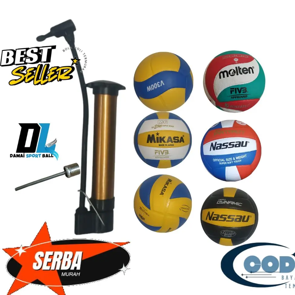 Bola voli pilihan warna tebaru volley outdoor Olahraga Ball Volly dalam & luar ruangan supergold press mesin alat latihan volleyball