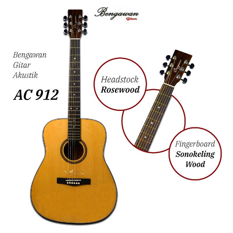 Bengawan Gitar AC 912 Akustik Elektrik 3