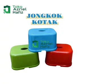KURSI DINGKLIK Plastik Kecil Bangku Jongkok Furniture Serbaguna untuk Rumah & Kamar Mandi