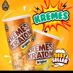 Kremes Kraton Kremes ayam original,pedas daun jeruk,keju, jagung bakar,sapi panggang