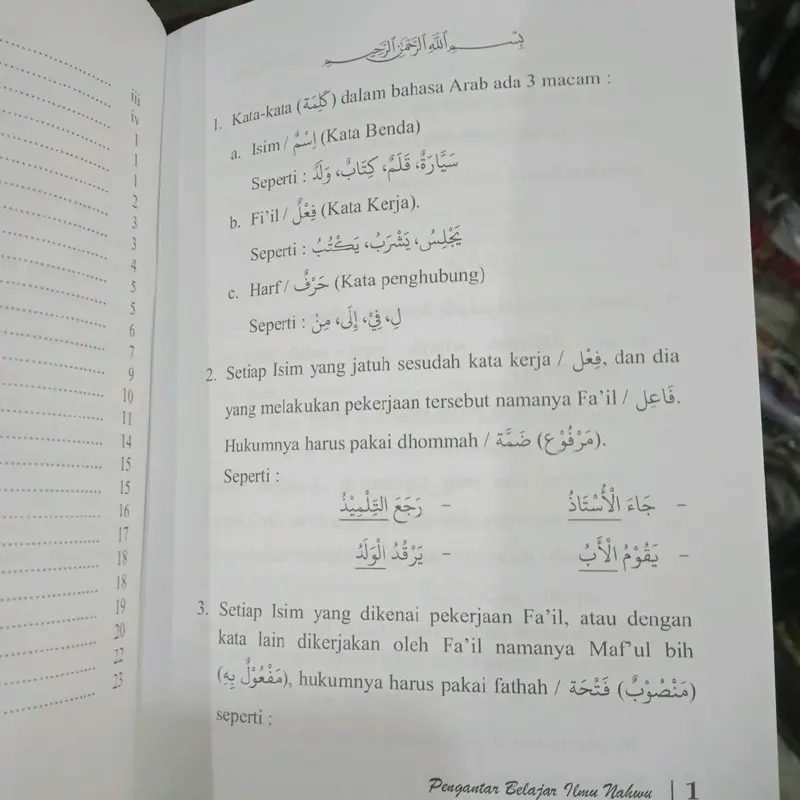 pengantar belajar ilmu Nahwu - habib hasan baharun 1