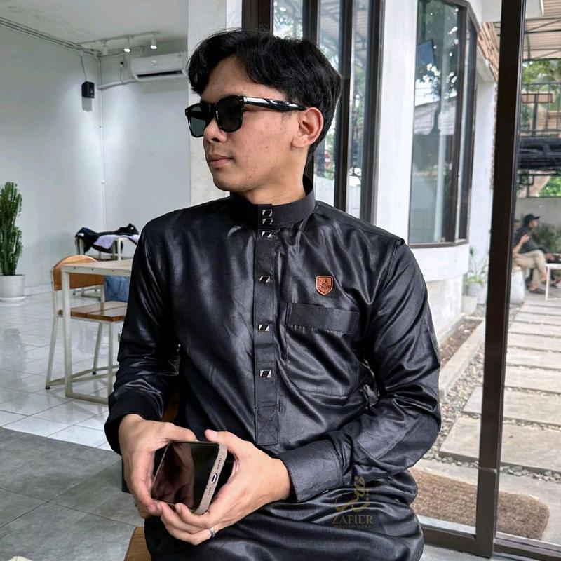 Jubah Slimfit Ali Premium x Ahmad Widani - Gamis Thobe Umroh Muslim Pria & Anak 2