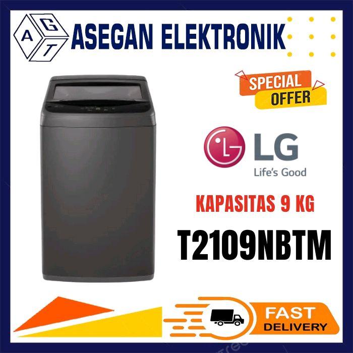 Gambar LG T2109NBTM Mesin Cuci Top Loading 9 Kg T2109 Mesin cuci 1 Tabung LG dari Asegan Elektronik Store Kota Depok Tokopedia