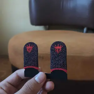 (Sarung Jempol AP King V2 X BSK Pian) Aksesoris Gaming Anti Keringat, Logo Reflectif Hologram & Licin Banget Untuk Game Free Fire & Mobile Legends By Andra ST