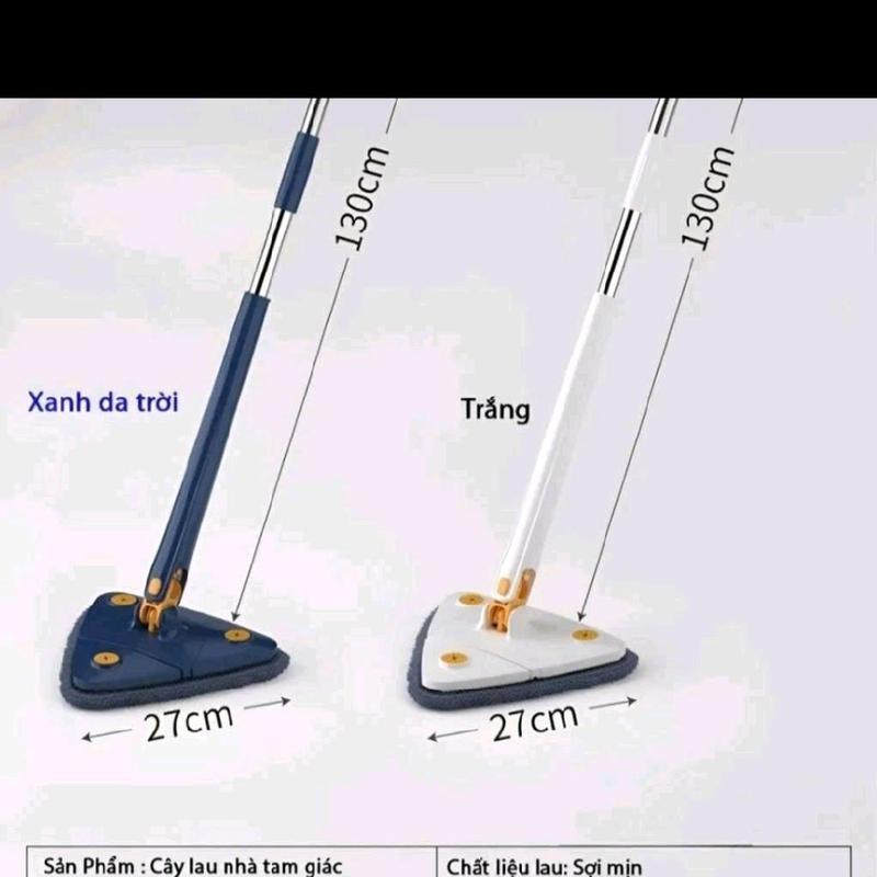 (Hàng THANH LÍ) Cây Lau Nhà Tam Giác Tự Vắt