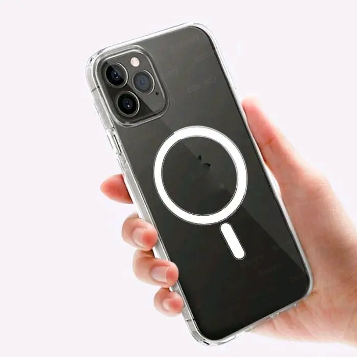 Case Casing For Oppo RENO 13 13F 4G 5G MAGSAFE TPU CLEAR KORI Magnetic Wireless Transparan Softcase Silicone. 6