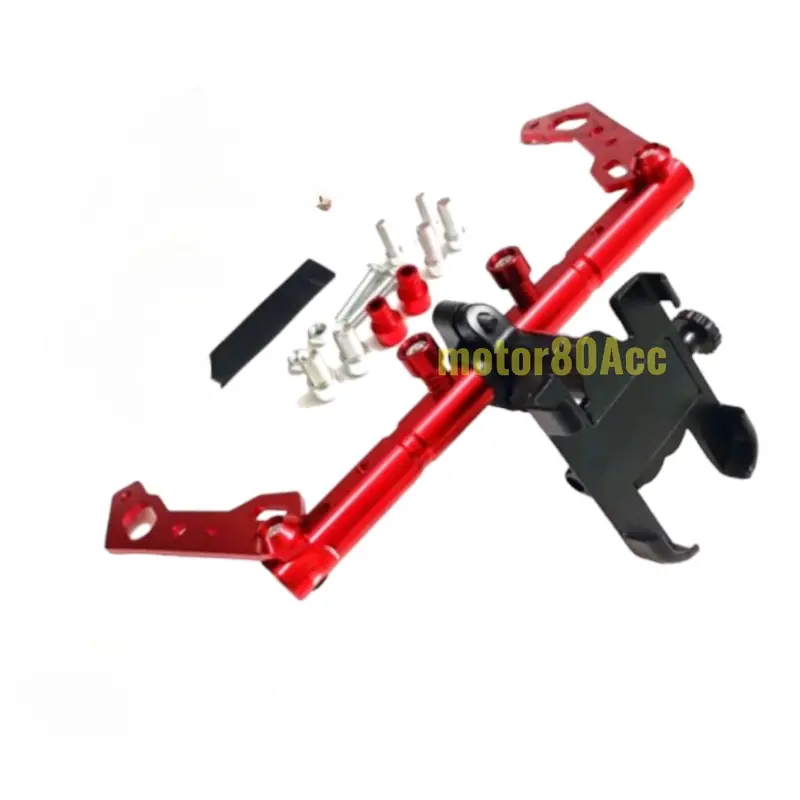 Paket Stabilizer plus holder HP GPS full besi motor nmax xmax aerox lexi vario beat universal 4