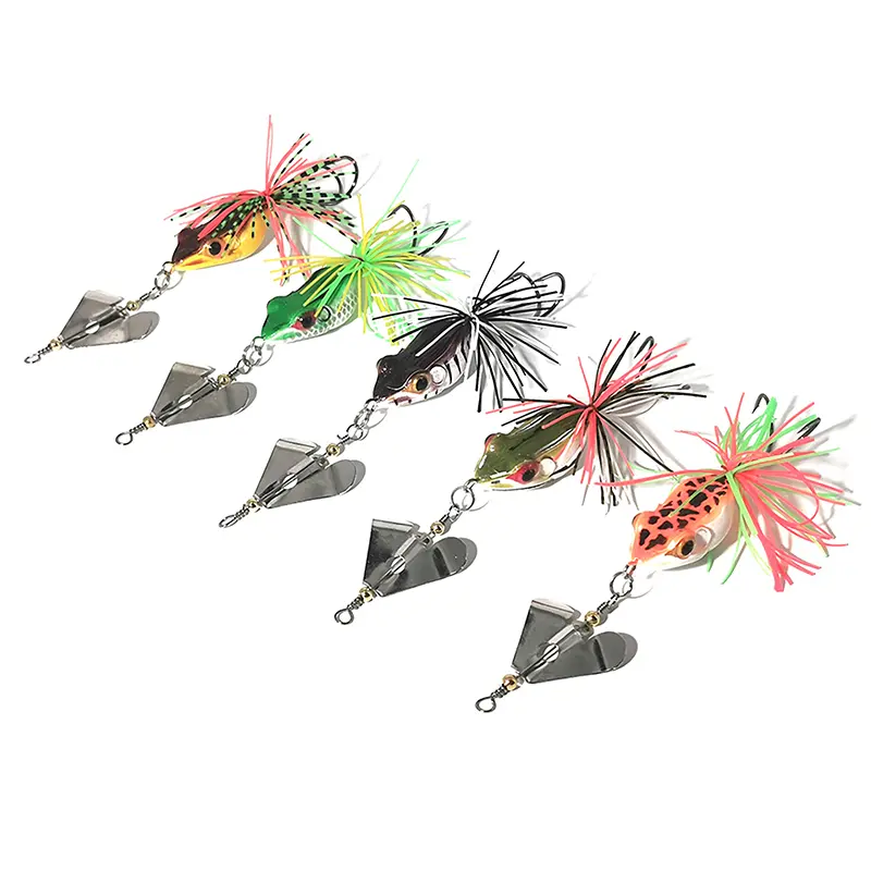Mồi Cứng Gió Thái Lan, Bán Chạy Xuyên Biên Giới, 4.5 Cm, 10.3G, Ếch Sấm Sét, Lá Gió, Người Chạy Đường, Cá Đen, Kil Đặc Biệt, Mới
