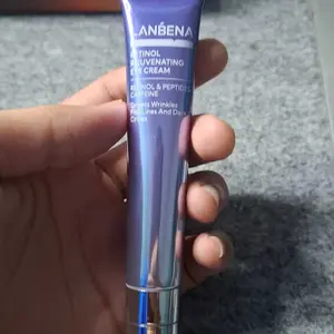 [OFFICIAL STORE] Krim Mata Retinol LANBENA 15ml – Applicator Dingin, Hilangkan Bengkak & Kusam Setelah Ngopi Malam!