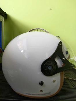 Product Review of HELM BOGO DEWASA KACA PILOT CLEAR MODEL HIJAB RETRO PRIA WANITA LIST BUSA COKLAT FULL LEHER SNI TERBARU MOTORCYCLE from a**i 0