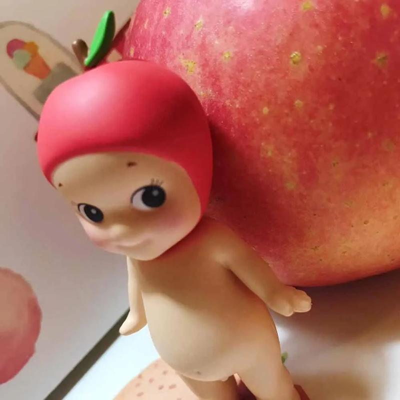 Product Introduction of Sonny Angel Fruit Series Durian Strawberry Dragon Fruit Pineapple Apple Raspberry Orange 5