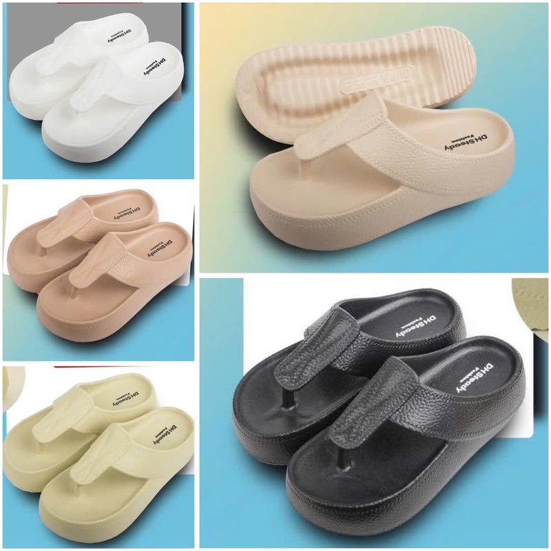 Dép vơ kẹp nữ đế 6cm xinh sắn - chống chơn trượt - thoáng khí .MS352