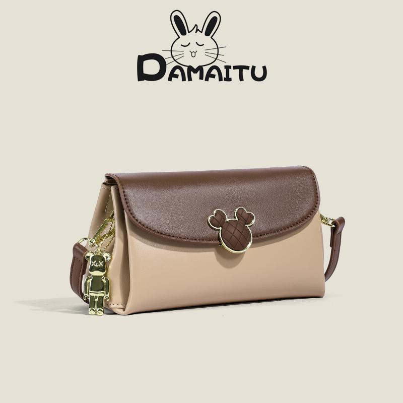 Tas Premium DAMAITU Selempang Wanita 38044  (Free Paperbag +Serti ) Slingbag 3