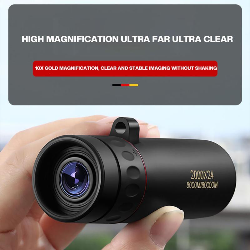 Kính Viễn Vọng, Quấc Khè, Dành Cho Người Lớn, HD 10 K km, Công Suất Cao, Ánh Sáng Yếu, Không Hồng Ngoại, Ống Đơn 0