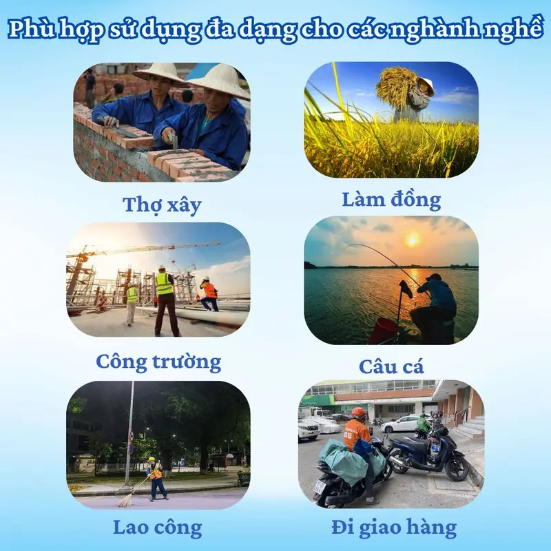 [COMBO 2 BỘ] Áo điều hòa quạt gió công nghệ nhật bản pin trâu 98000mAh chạy tối đa 30h, Áo chống nắng bảo hộ lao động có quạt làm mát chống nóng, chống sốc nhiệt mùa hè 1
