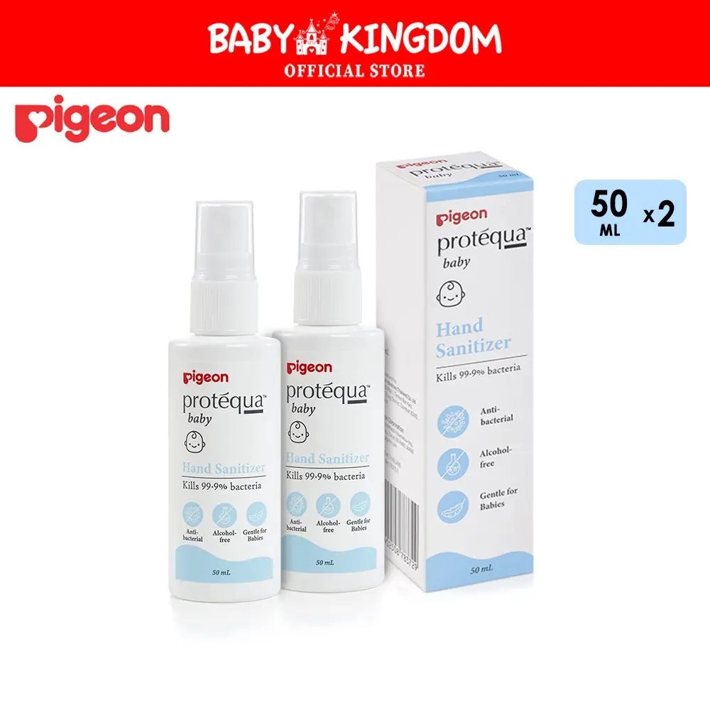 Pigeon Bundle of 2 Protequa Hand Sanitiser 50ml - Baby Kingdom