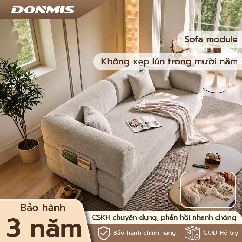 Ghế sofa DONMIS , Thiết kế module lắp ghép linh hoạt, phù hợp nhiều không gian,sofa giường gấp gọn | sofa phòng khách | giường ngủ hiện đại