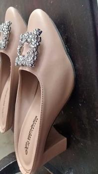 Product Review of HMF Yuiko High Heels Mules Wanita 7 cm AR08 from P**a 2