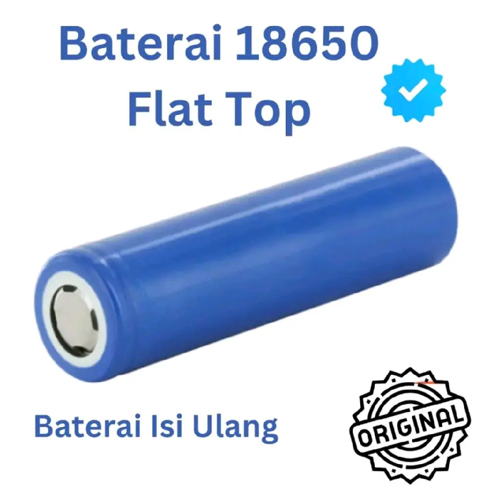 Baterai Power Bank 18650 mic / kipas karakter / senter Police / Laptop / Powerbank kuat dan tahan lama Kualitas sangat bagus Batre
