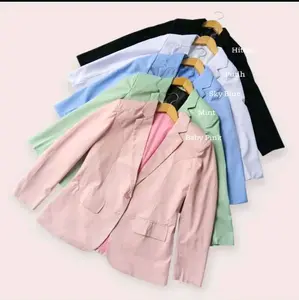 Blazer Oversize untuk Hijab  OOTD Blazer Muslimah Blazer dan Rok Plisket Formal