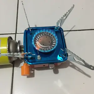 Kompor Mini Portable Copper Stainless Steel 2800W untuk Camping Berkemah Luar Ruangan Portabel Mudah Dibawa dan Digunakan Ideal Aktivitas Outdoor