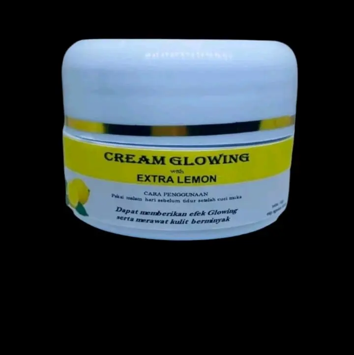 Cream Glowing Booster Ekstrak Lemon Mencerahkan dan Memutihkan Wajah - Mengencangkan