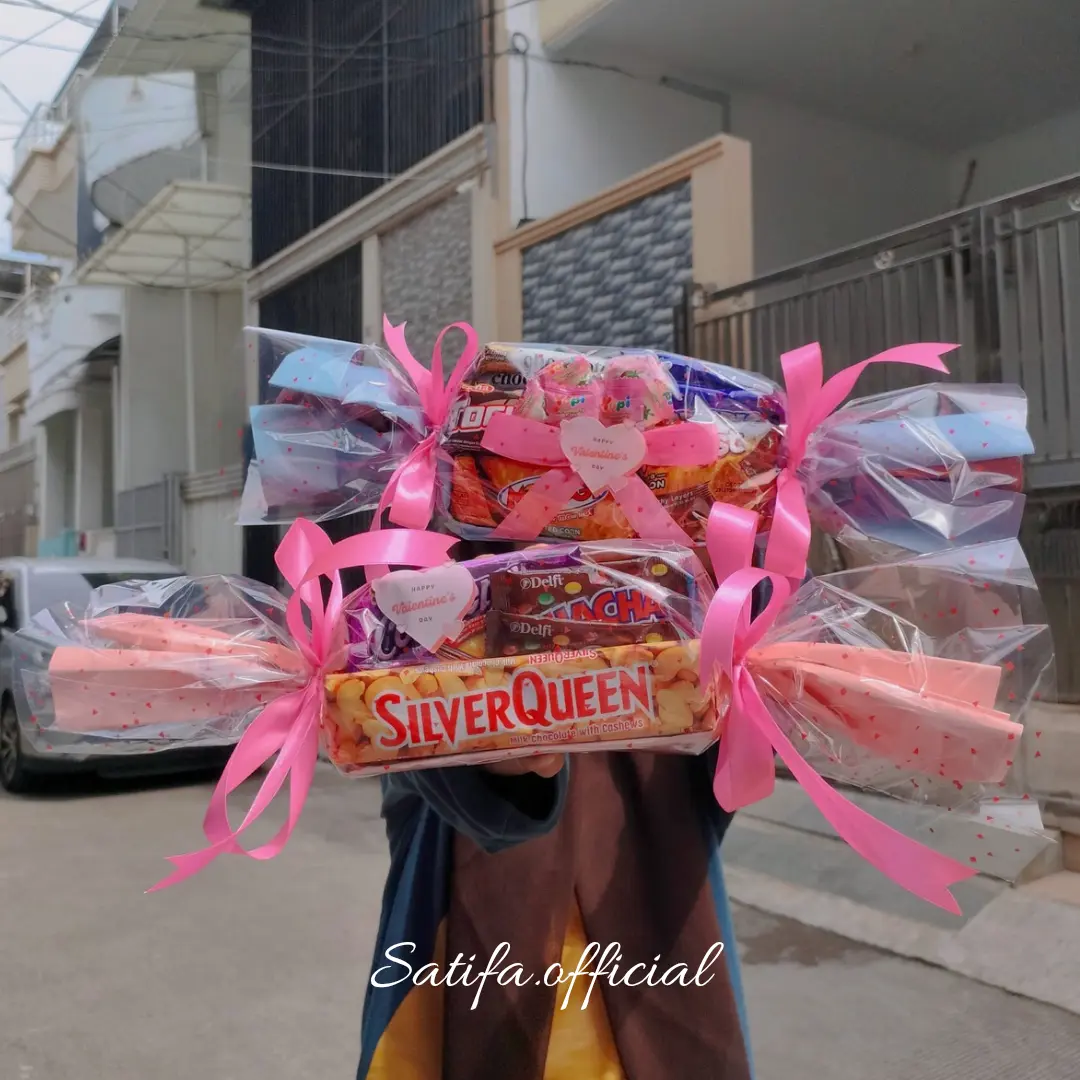 Snack Candy Hampers Snack / Makanan Ringan Souvenir Ulang Tahun / Hampers Lebaran Hadiah Wisuda Cemilan Murah