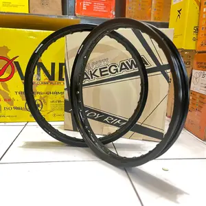 Velg pelek ring TAKE GAWA Hitam glosy Lb 140 Lb 160 ring 17