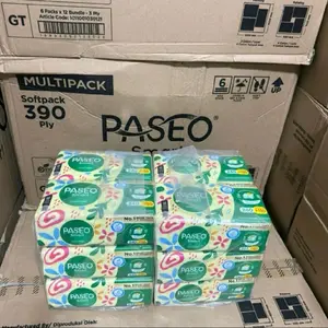 PASEO Paket 12 Pack Tisu Paseo 390 Helay Halus dan Tebal Softpack 390 Ply Multipack