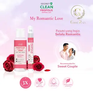SECRET CLEAN Propolis Feminine Care ROMANTIC LOVE Series | Wash 100ml | Spray 8ml