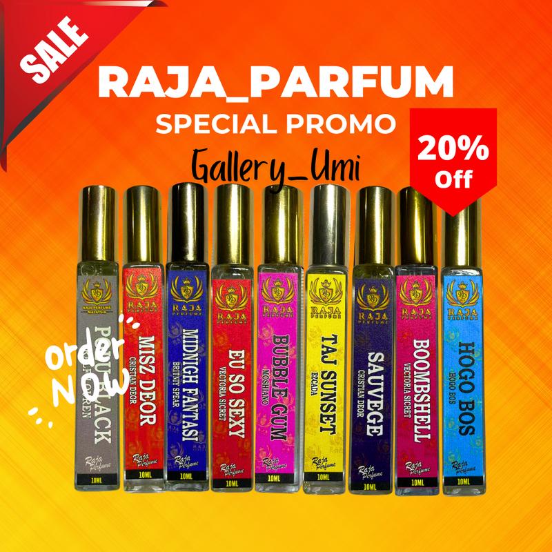 Perfume Inspired By RAJA PARFUM Spray 10ml *UNISEX untuk lelaki dan ...
