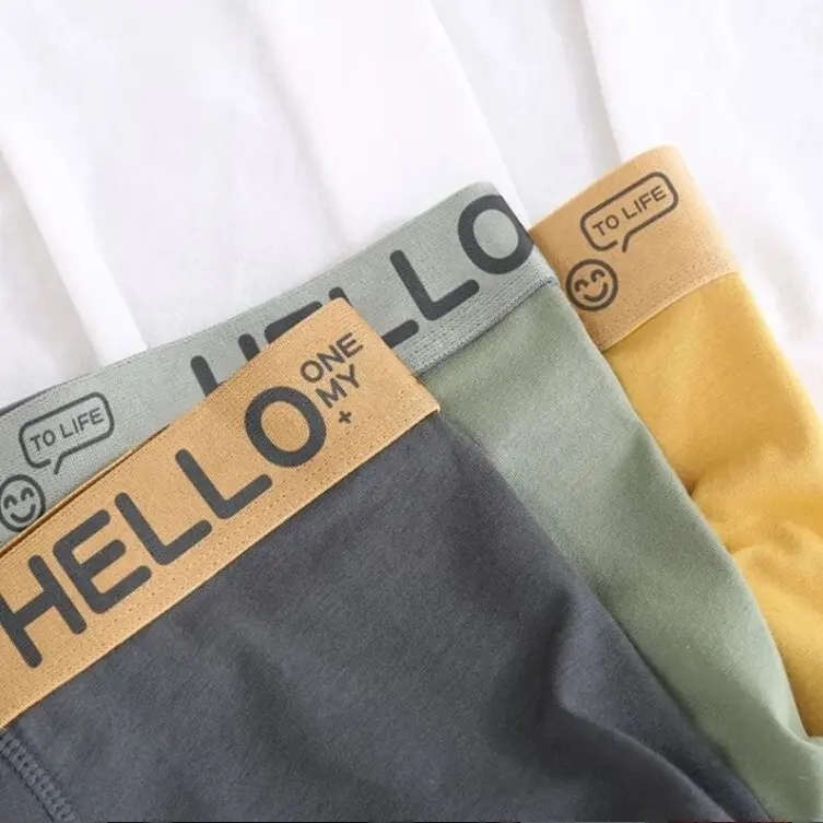 PAKET 12PCS Cd Celana Dalam Pria Boxer Dewasa Trendy Haode 3105 Super Soft 3