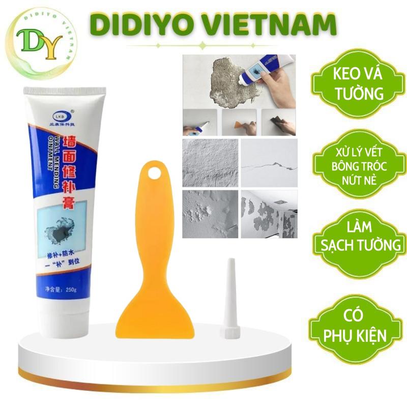 Keo Vá Tường Trám Trét Vết Nứt Khe Hở Tường - Xử Lý Vết Bong Tróc Vết Bẩn Trên Tường