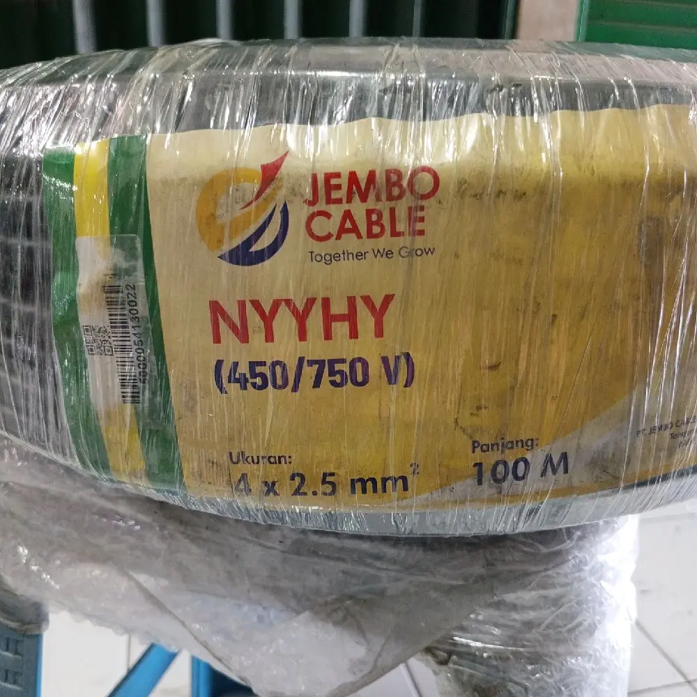 KABEL JEMBO NYYHY 4X2.5MM 100METER