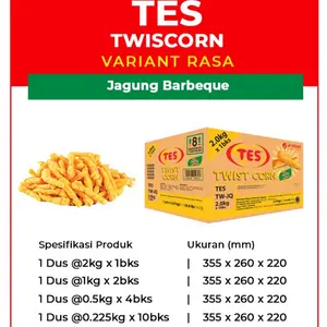 TES Twiscorn Jagung Barbeque