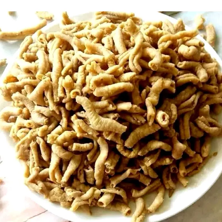 250 gram - Keripik Usus crispy asin gurih / Usus Krispi Original / Usus goreng / cemilan usus makanan ringan - Snack Crispy Kripik Makanan Cemilan Goreng Kering Camilan usud Food Pedas 7
