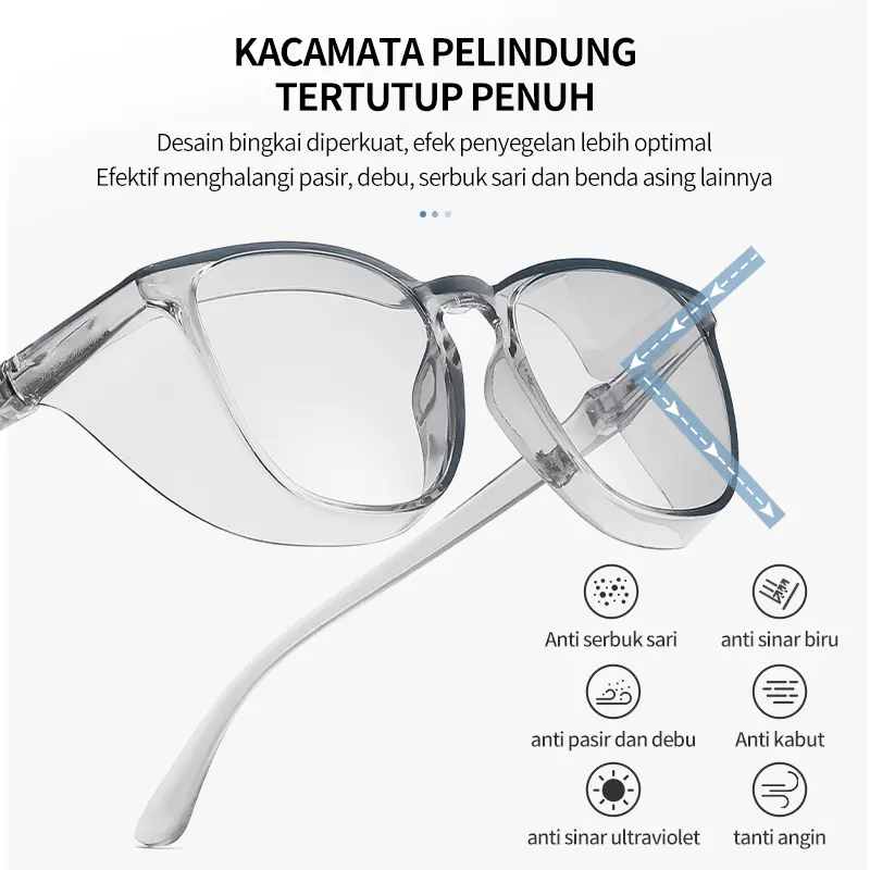 Kacamata Anti Debu