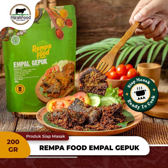 Gambar Rempa Food Daging Empal Gepuk Sapi Siap Goreng / Masak (200 gr) dari Hijrahfood Meatshop Kota Administrasi Jakarta Barat Tokopedia