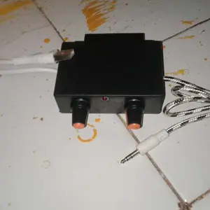 Power amplifier mini 5 volt fullset  free aux free usb 2 knop potensio  mixer 2 channel