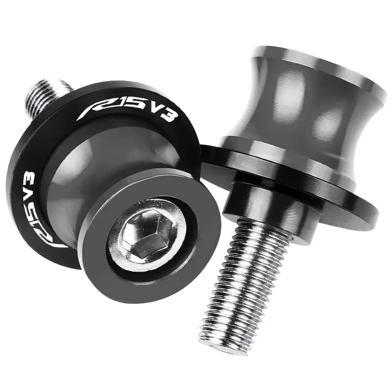 Ống cuốn tay đòn xe máy, vít chân đế trượt, 6MM, cho Yamaha R15 V3 2017 2018 2019 2020 2021 2022 2023 4