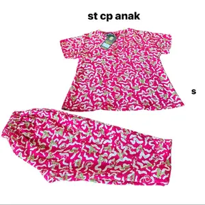 Set3lan Baju Batik Anak Bahan Standar pakai. cek sesuai uk Ya bunda