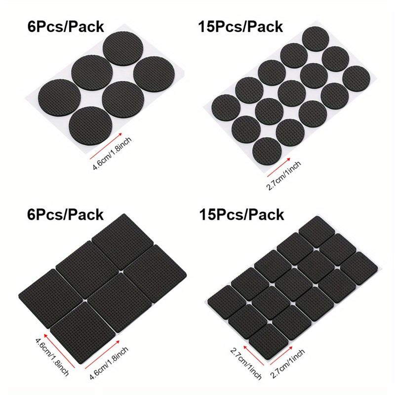 Product Introduction of Đệm Bảo Vệ Bàn Chân Đồ Nội Thất Tự Dính, 30 / 75 Cái, Đệm Chân Ghế, Chống Trượt, Chống Trầy Xước, Tự Làm, Có Thể Tái Sử Dụng, Đệm Bảo Vệ Sàn Bàn Chân Đồ Nội Thất, Chống Thấm Nước 16