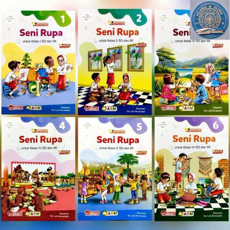 GLOBAL SENI RUPA SD/MI KELAS 1 2 3 4 5 6 KURIKULUM MERDEKA REVISI ...
