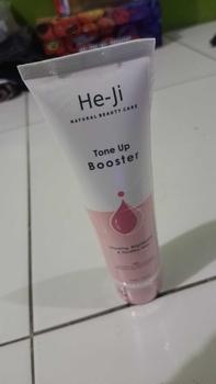 Product Review of [He-Ji] Tone Up Booster 100ml - Glowing, Brightening and Healthy Skin from 𝑯**💥 0