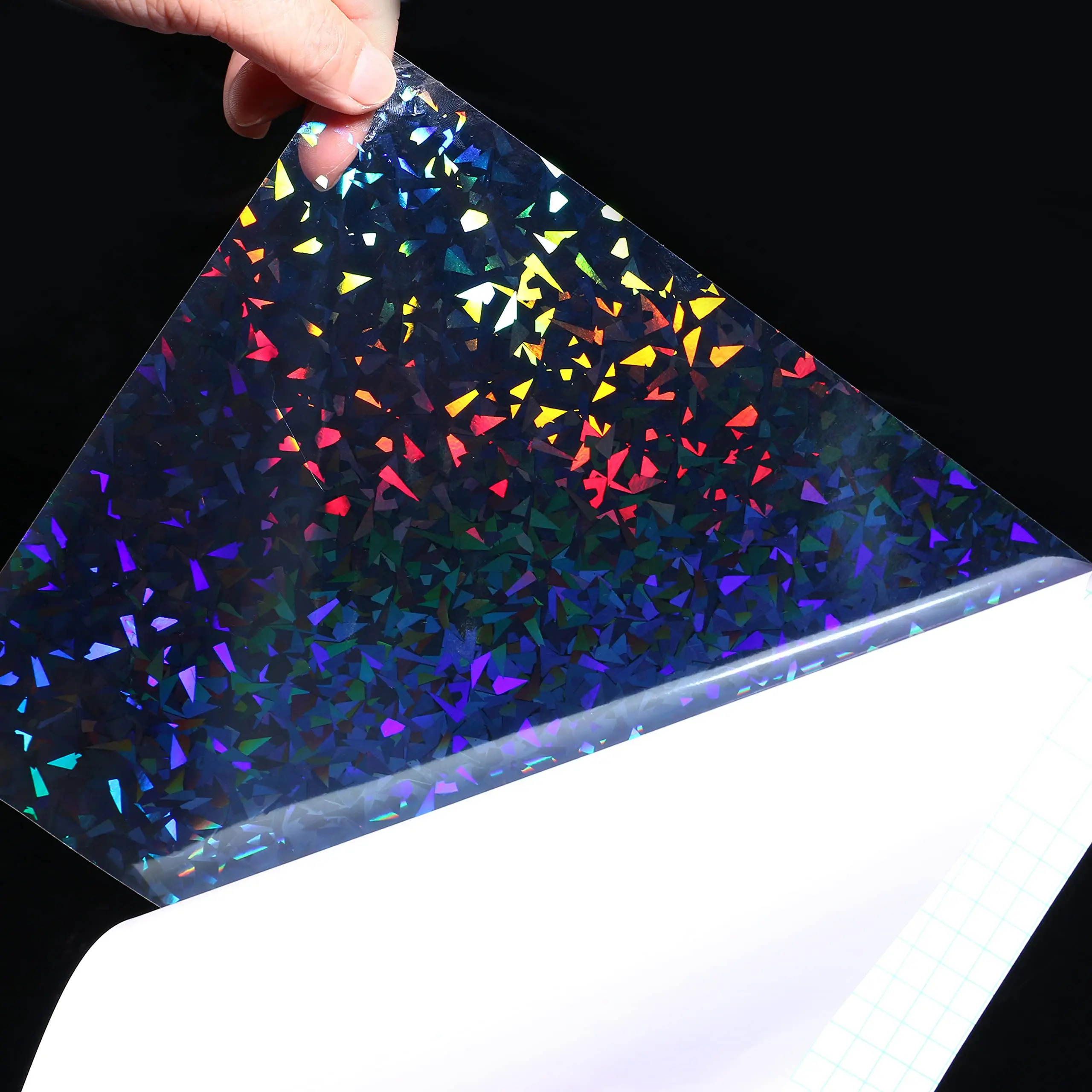 LAMINASI HOLOGRAM BROKEN GLASS