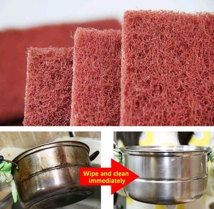 Product Introduction of Miếng Cọ Đa Năng 100cm Rửa Nhà Bếp, Vải Lau Đa Năng, Dày Dặn, Miếng Cọ Rửa Loại Bỏ Gi Sét, Cho xoong nồi... 35